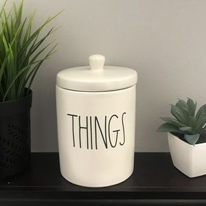 Rae Dunn Things canister